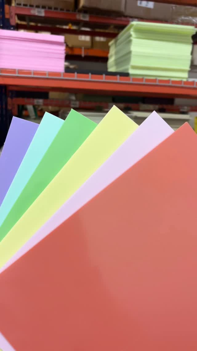 🌈 Spring is near, time for all of the pretty pastels 😍 Shop our Pastel Rainbow Bundle, as well as over 250 other colors! Buy 1 Get 1 Free on all acrylic (bundles included!)
#acrylicsheets #laseracrylic #lasercutacrylic #laseracrylicprojects #lasercraft