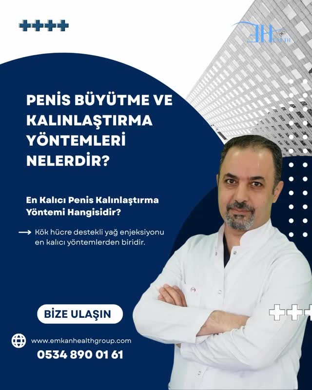 ❇️Penis estetiği operasyonları bilimsel yöntemlerle uygulanan son derece güvenli cerrahi işlemlerdir. Penis kalınlaştırma işleminde kullanılan yağ enjeksiyonu yöntemi ile kişilerde kalıcı kalınlaştırma işlemi ile birlikte kök hücre olarakta uygulanabilmektedir. Bu sayede kişide kalıcı kalınlaşma ile birlikte ereksiyon kalitesinde artış sağlanabilmektedir. Detaylı bilgi için bize ulaşabilirsiniz.
☎️0534 890 01 61
#penisestetiği #penisuzatma #peniskalınlaştırma #penisboyu #üroloji