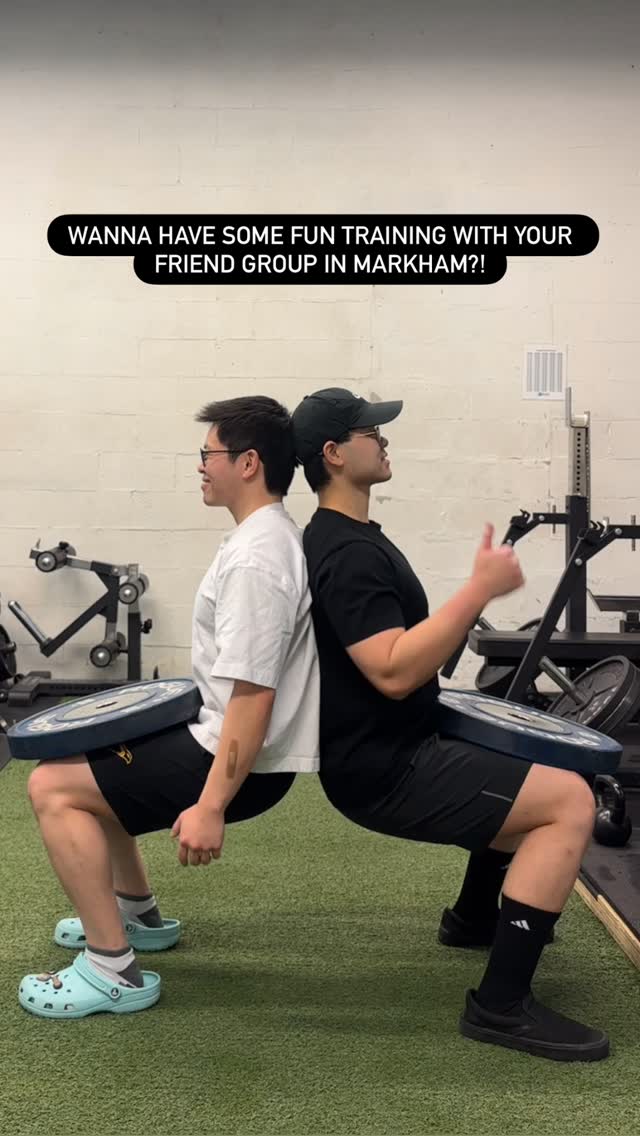 Is there a better way to spend time with friends?!
Bring your friend group and get your first session FREE
#markham #toronto #fitness #friends #groupfitness