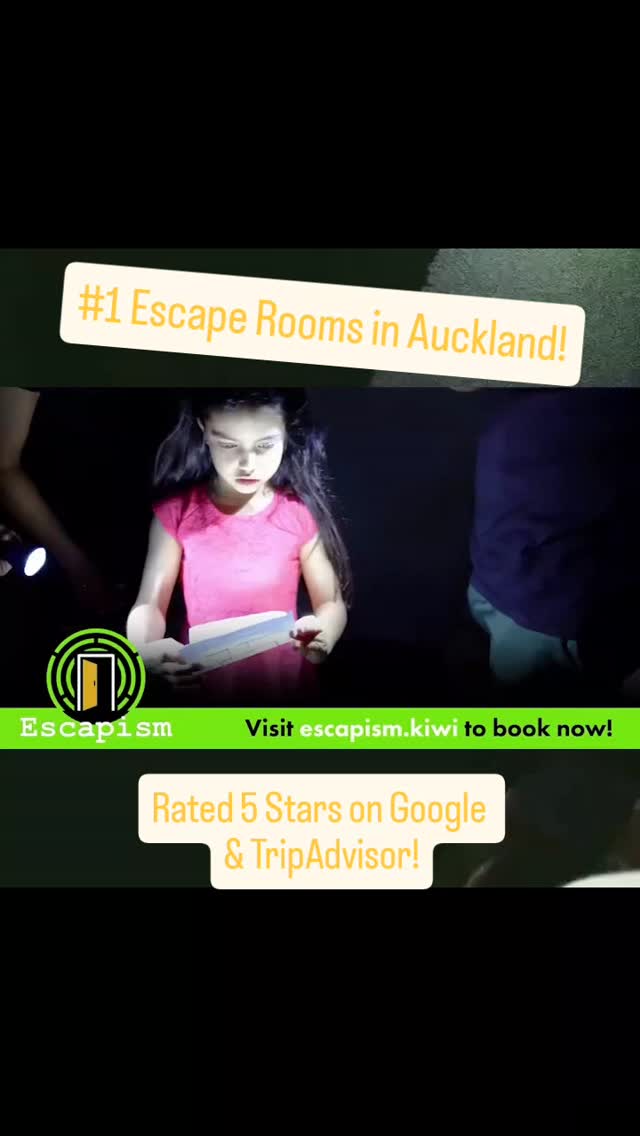 #escaperoom #thingstodoauckland #aucklandthingstodo #familyfun #adventure
With 5 Experiences to choose from and more on the way, you'll find an epic experience at Escapism.
Check out our website for more info and group specials!