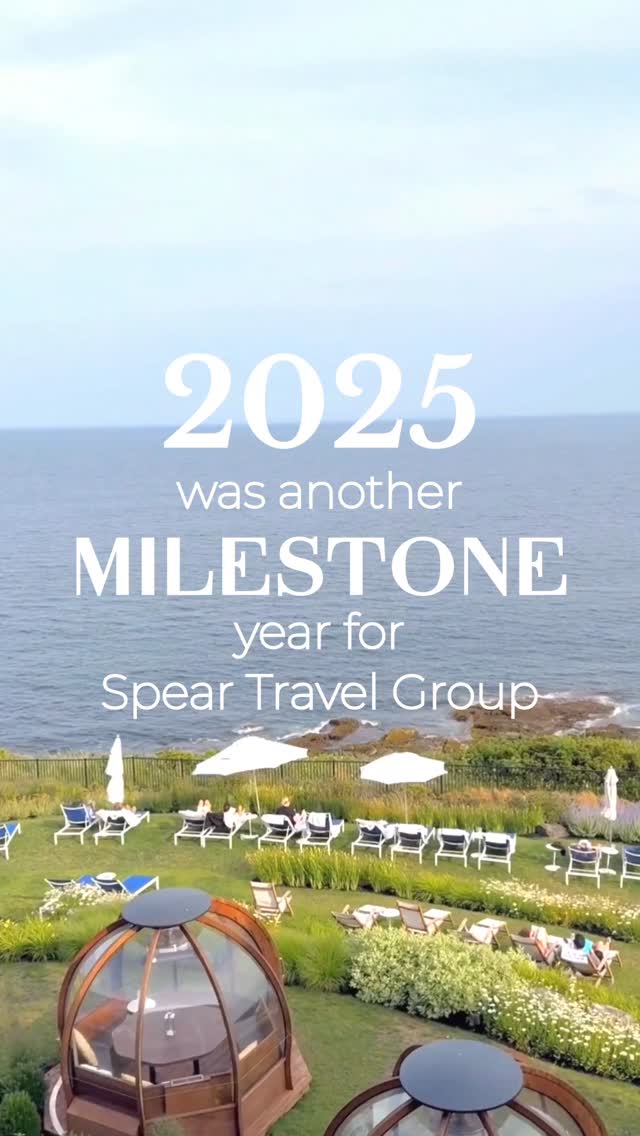 As we settle into 2026, we’re still celebrating the 𝗠𝗜𝗟𝗘𝗦𝗧𝗢𝗡𝗘 year that 2025 was for 𝗦𝗣𝗘𝗔𝗥 𝗧𝗥𝗔𝗩𝗘𝗟 𝗚𝗥𝗢𝗨𝗣 🎉
Another year of growth.
Another year of unforgettable journeys.
Another year of trusting us with your most meaningful moments.
What makes us most proud isn’t just the destinations. It’s the memories created, the stress we removed, and the details handled behind the scenes so you could simply enjoy the experience.
To our incredible clients: 𝗧𝗛𝗔𝗡𝗞 𝗬𝗢𝗨 for your continued trust and referrals. Your loyalty fuels our growth and allows us to keep elevating what we do. 🫶
And to those dreaming about their next chapter of travel...
It’s time to 𝗗𝗿𝗲𝗮𝗺 𝗕𝗶𝗴. 𝗧𝗿𝗮𝘃𝗲𝗹 𝗕𝗲𝘁𝘁𝗲𝗿.
2026, we’re ready for you!!