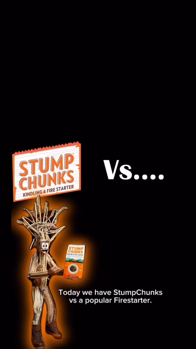 You can trust StumpChunks to light your fire with ease!
🔥
#firestarter #kindling #naturalfire
