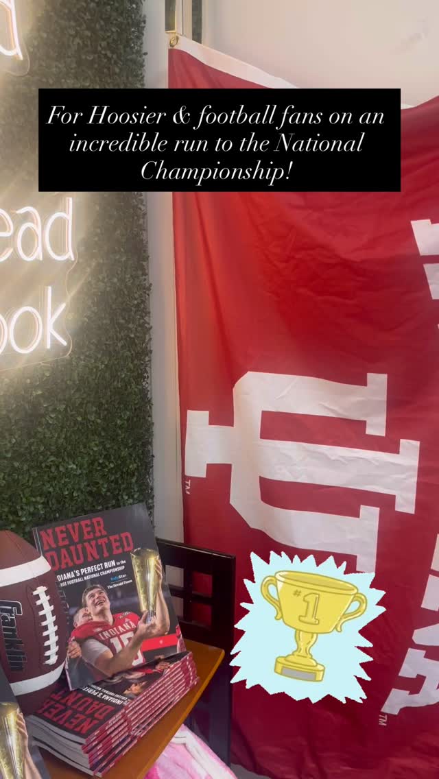 New Release for Hoosier & College Football fans!! 🙌🏈
Great documentation of the Hoosier run to the 2026 championship!
#collegefootball #indianafootball #independentbookstore