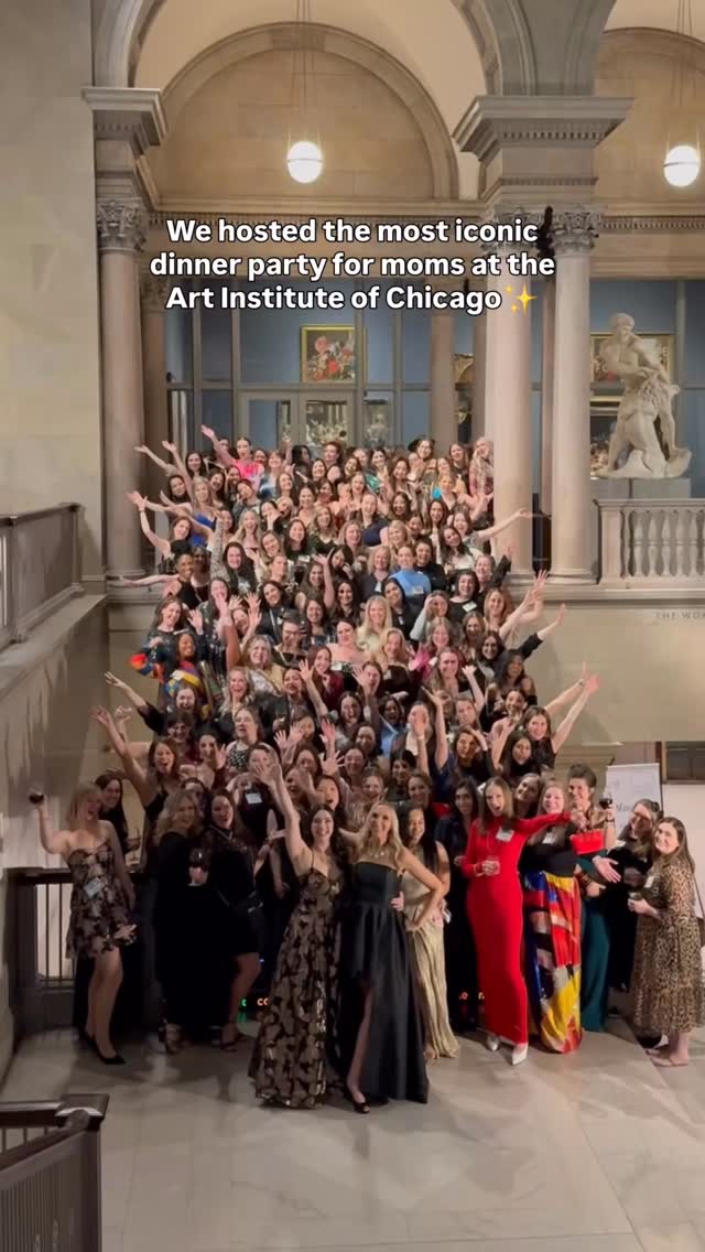 We are so HAPPY to have created this beautiful evening for 150 moms in Chicago!!! We started @friendofamom dinners under 2 years ago and we truly cannot believe how much this community has grown (moms - join us! 💗)
We are so beyond grateful to everyone who helped bring this gala to life. Thank you to all of our event vendors and also our local business supporters!
And of course, thank you to the moms who took a night for yourselves and joined us. 💗💗💗
ALL THE DETAILS
Venue: @artinstitutespecialevents
Catering: @paramountevents
Florals: @lushflowerbar
Wine & Pairings: @vervewinechi
Waters: @sanpellegrino_us
Beer: @moodytongue
Caviar + Vodka Tasting: @wesbrands
Tarot: @trishtaytarot
Permanent jewelry: @voyourself
Mocktail mixology: @paramountevents
Music: @oldtownschool
Chocolate tasting: @paramountevents
Photography: @spoonphotodesign
Makeup: @adamdownsmakeup
Hair: @keyluxehair
EVENT PARTNERS (all local businesses, many owned by moms in this group. thank you for helping us bring ths evening to life!)
Trust: @trustestateplanning
The Gardner School: @thegardnerschool
Le Village Coworking: @levillagecowork
Olive You Nanny Agency: @oliveyounanny
Wiggleworms: @wigglewormsofficial
Rooted Dental: @rooteddentalcare
Lapiel Laser Center: @lapiellasercenter
Sacred Heart School: @sacredheartsheridanrd
With love, Erin & Lucie 💗💗
