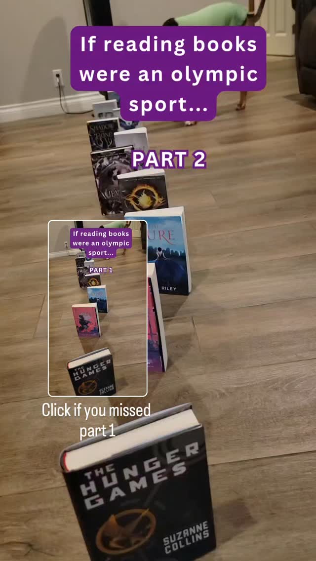 You asked for it—welcome to Part 2 of the Bookish Olympics! 🏆
From the heavy-lift book box challenge the 2x speed audiobook sprint, the competition is fierce. 👑
Are you taking home the gold this week? Drop a 👑 in the comments if you’ve officially secured your spot on the couch!
#sarawrightbooks #bookishhumor #readerlife #readersoffantasy #yadystopian