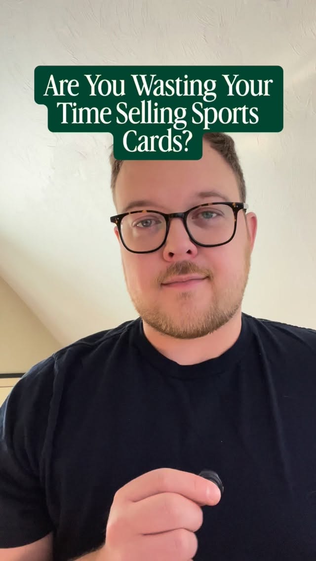 Are you wasting your time selling sports cards? #collecting #thehobby