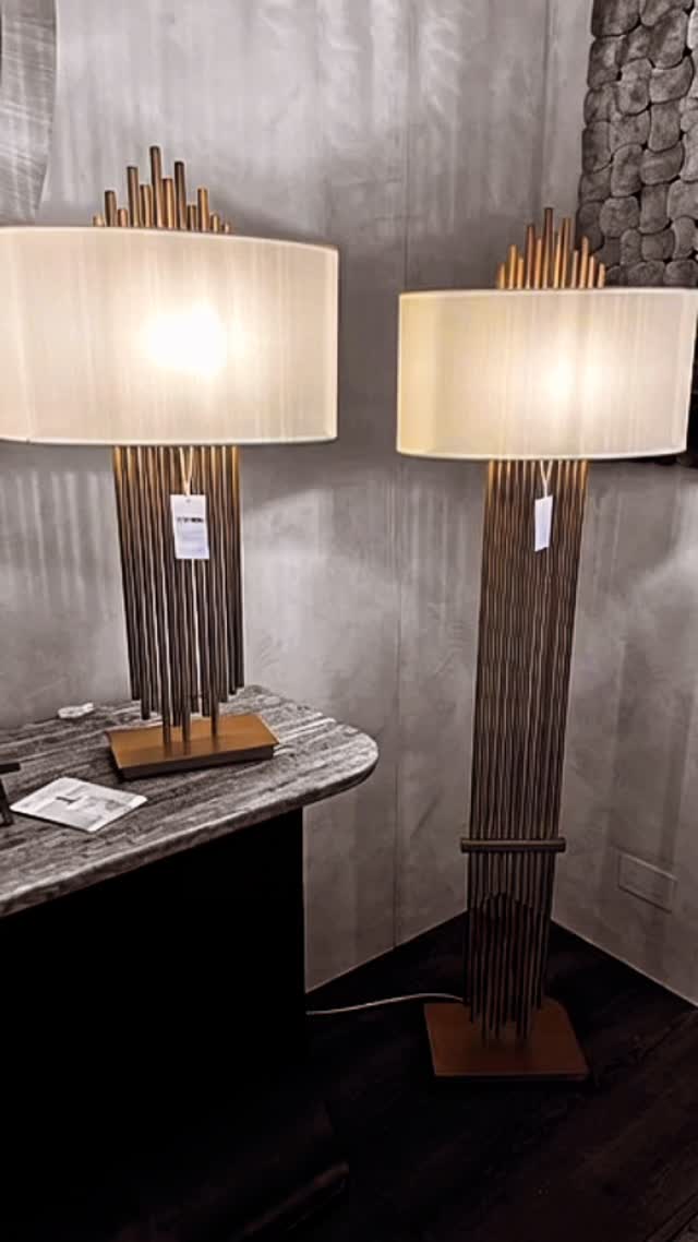 Never underestimate the power of statement lighting. These vertical fluted designs add height, texture, and immediate luxury to your home. Tap the link in bio to shop the collection....#LuxuryLighting #NewInStore #HomeDecor2026 #StatementLamps #ArtDecoVibes