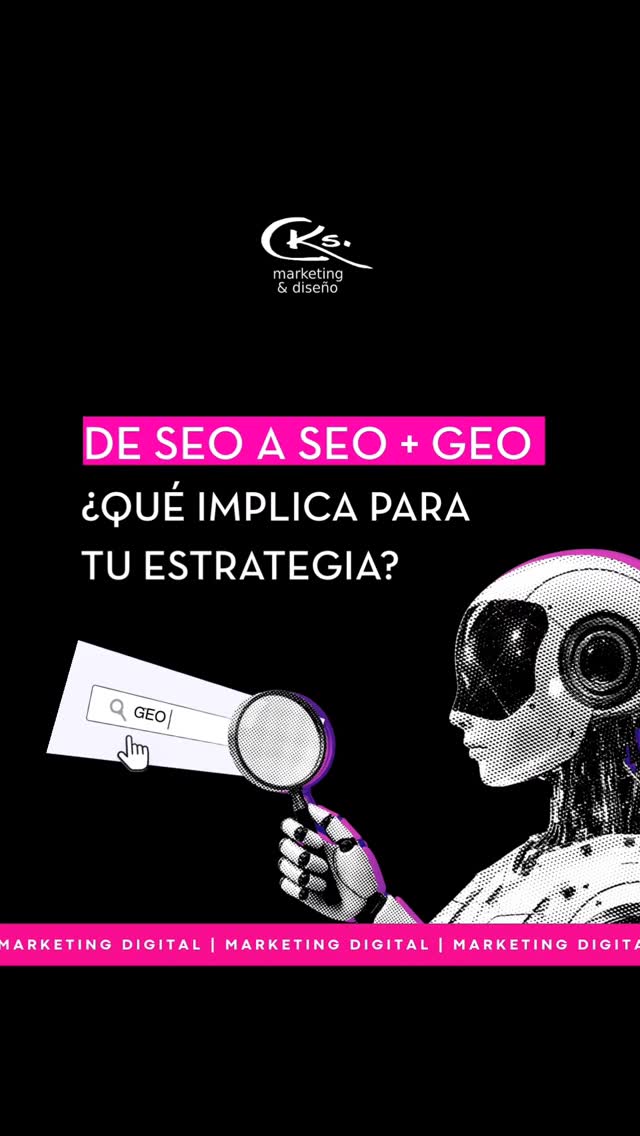 Cuando los motores de búsqueda empiezan a interpretar y sintetizar contenidos, cambia la forma en que pensamos la estrategia digital. Ya no alcanza con optimizar para posicionar: el contenido tiene que ser claro, útil y confiable.
El SEO sigue siendo clave.
El GEO aparece como su evolución.
Y entre ambos, el contenido se vuelve el puente.
La visibilidad no es solo técnica.
Se diseña.
En el blog analizamos este escenario en profundidad
y cómo preparar tu sitio para la web generativa.
🔗 Nota completa en el blog de Estudio CKS
#LaRevolucionDelContenido #Contáseloalmundo #MarketingDigital #EstrategiaDigital #SEO GEO