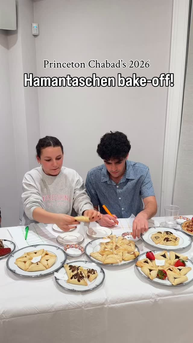 It’s PURIM season and Chabad is getting in the spirit with our Hamantaschen bake-off! 🎉 Creativity, artistry, trickery and taste all came together for a beautiful celebration!! Thank you to our amazing teams and wonderful judges! 🥳🎈🎊 #princeton #Purim #chabad #bake-off