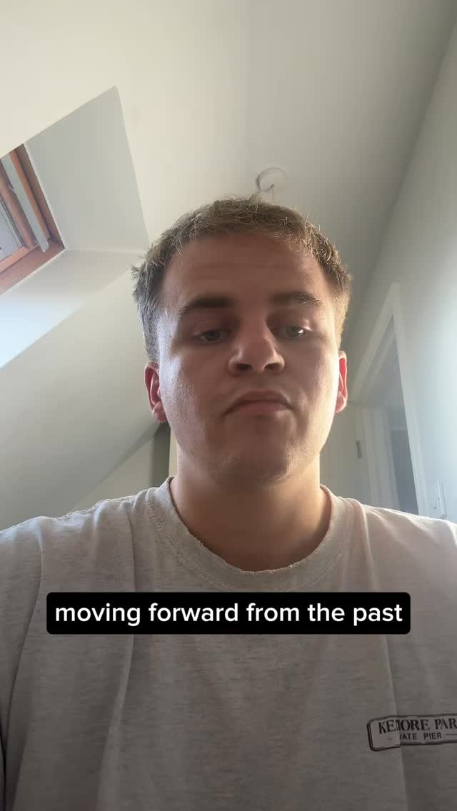 Moving forward from the past.
You don’t have to stay stuck in what once was.