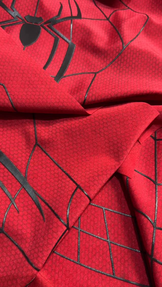 Some cool content from our current production run. I love the way the light reacts to our prints from all different angles. #spideysuit #pasadena #screenprint #tela #inspiration