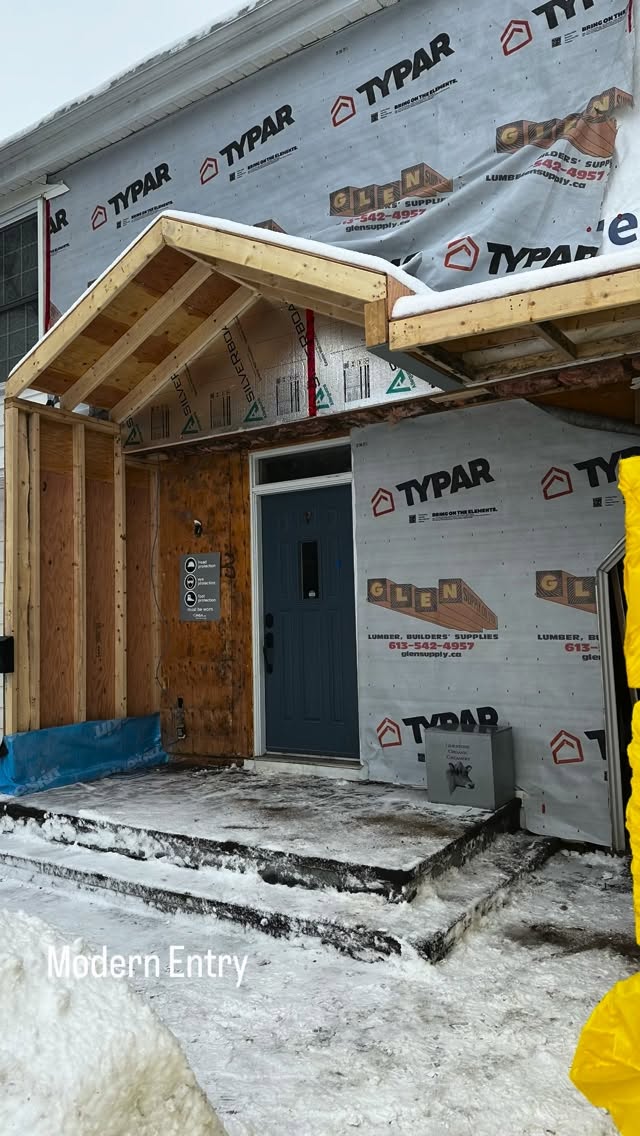 Another wintry site visit.
Contractor: @hollefordhomes
#architecture #interiordesign #kingstonontario