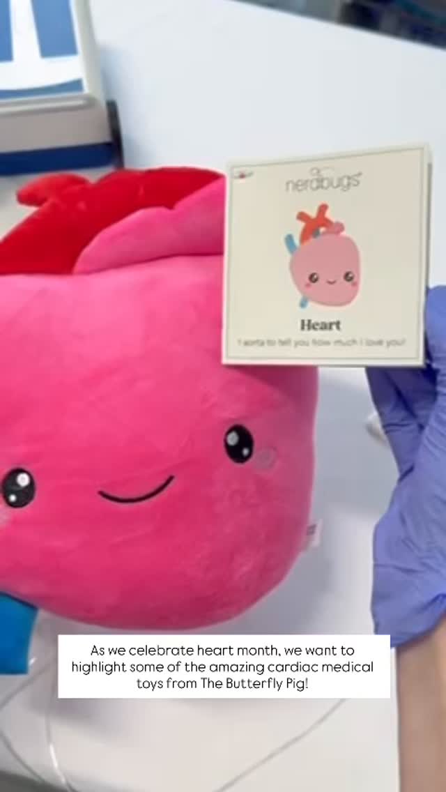 As we celebrate Heart Month, we wanted to highlight the amazing cardiac-specific toys @thebutterflypig creates that help children everyday!🫀
These medical play toys help children understand what’s happening to their bodies, how these machines work, and turn their fears into familiarity. Child life’s role is to give children opportunities for this kind of play! Through play, kids gain a sense of control, build confidence, and learn coping skills that support them throughout treatment.
How has medical play helped your child cope with medical situations?
@thenerdbugs
#heartmonth #chd #childlife