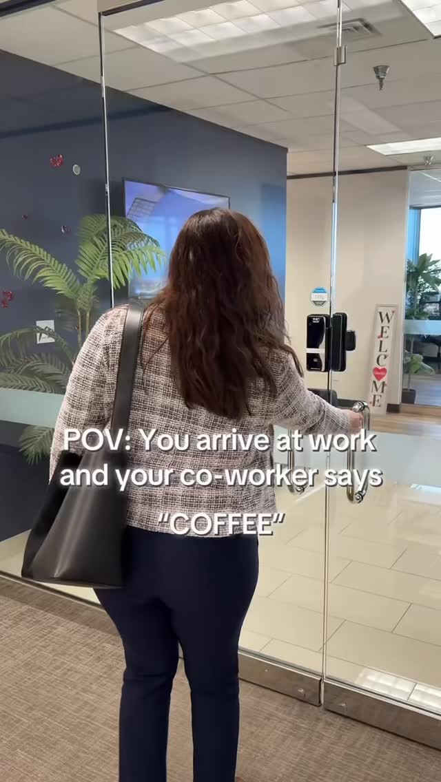 POV: You arrive at work and your co-worker just looks at you and says… “coffee.” ☕👀 And suddenly the whole team is heading to grab a cup before the day even starts. Because let’s be honest, great mornings start with good energy, good people, and a little caffeine.
Sometimes the best team moments start with the simplest things.