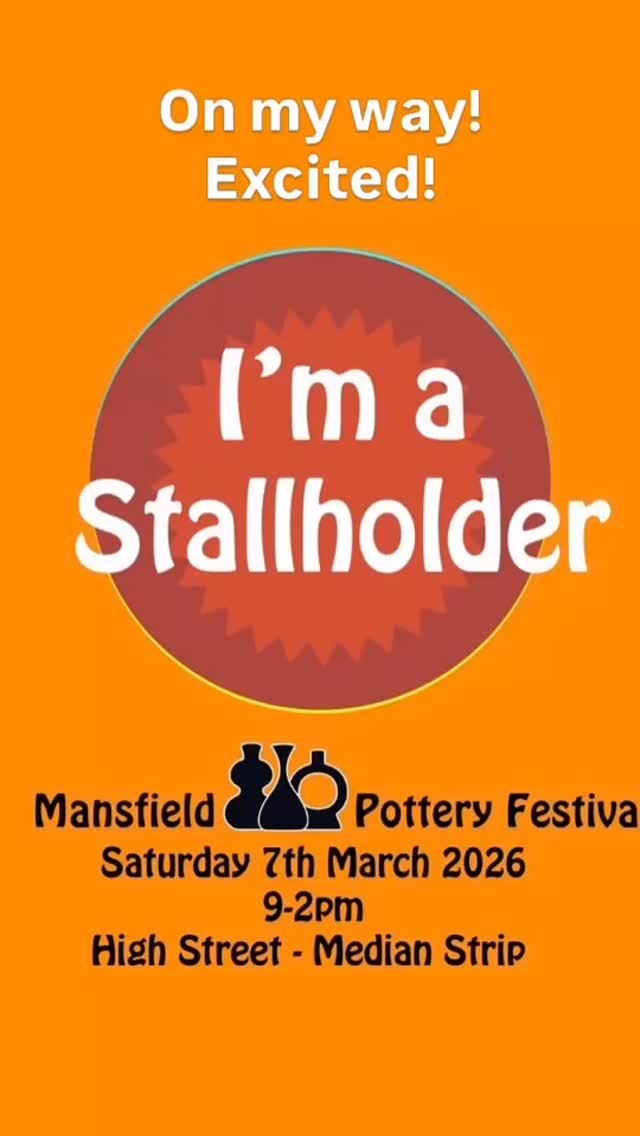On my way to @mansfield_pottery_festival! Very excited to be a part of this lovely event. #mansfieldpotteryfestival #labourdayweekend #mansfieldmtbuller