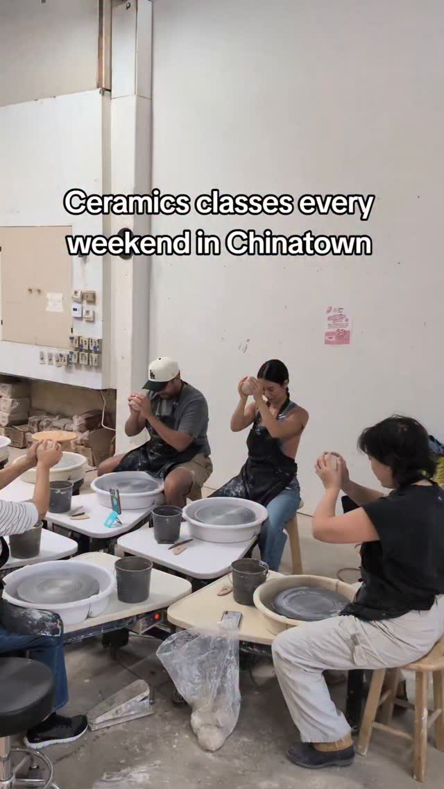 Come say hi! Pricing and schedule info at the link in bio 🔗 #LA #pottery #ceramics #fyp #LA