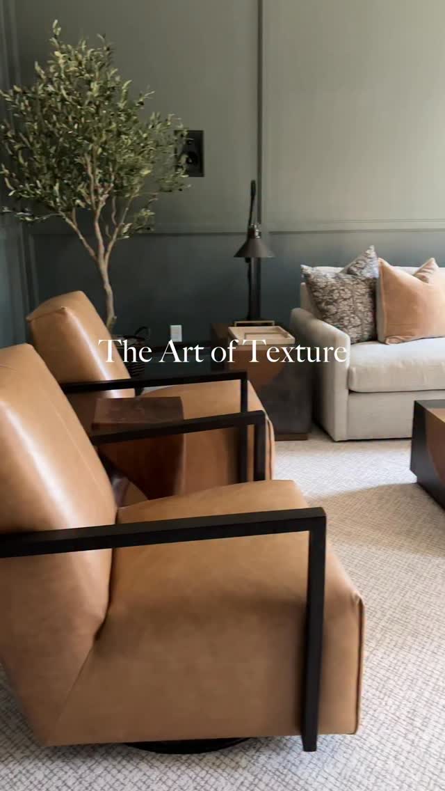 Texture is the secret sauce of design—layer textures, mix textures, and let your space tell a story you can ✨FEEL✨