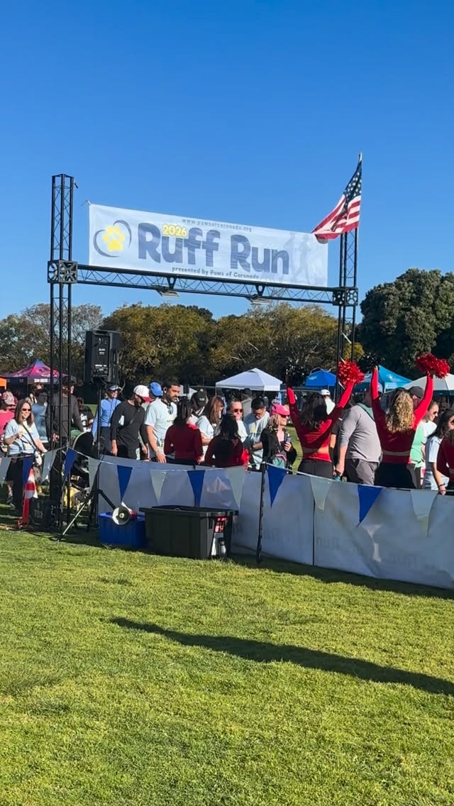 We love supporting Paws of Coronado 🐾
We were a sponsor at the Ruff Run today at Tidelands Park in Coronado. So great to be part of such a fun event for the dogs and our Coronado community. Whisky did a great job today! #pawsofcoronado #ruffrun #ibpet2