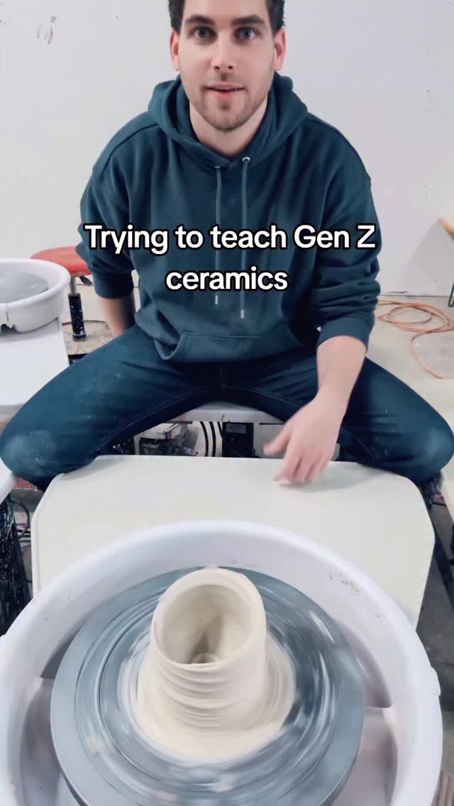 We still love you 😇 #fyp #genz #pottery #ceramics #LA