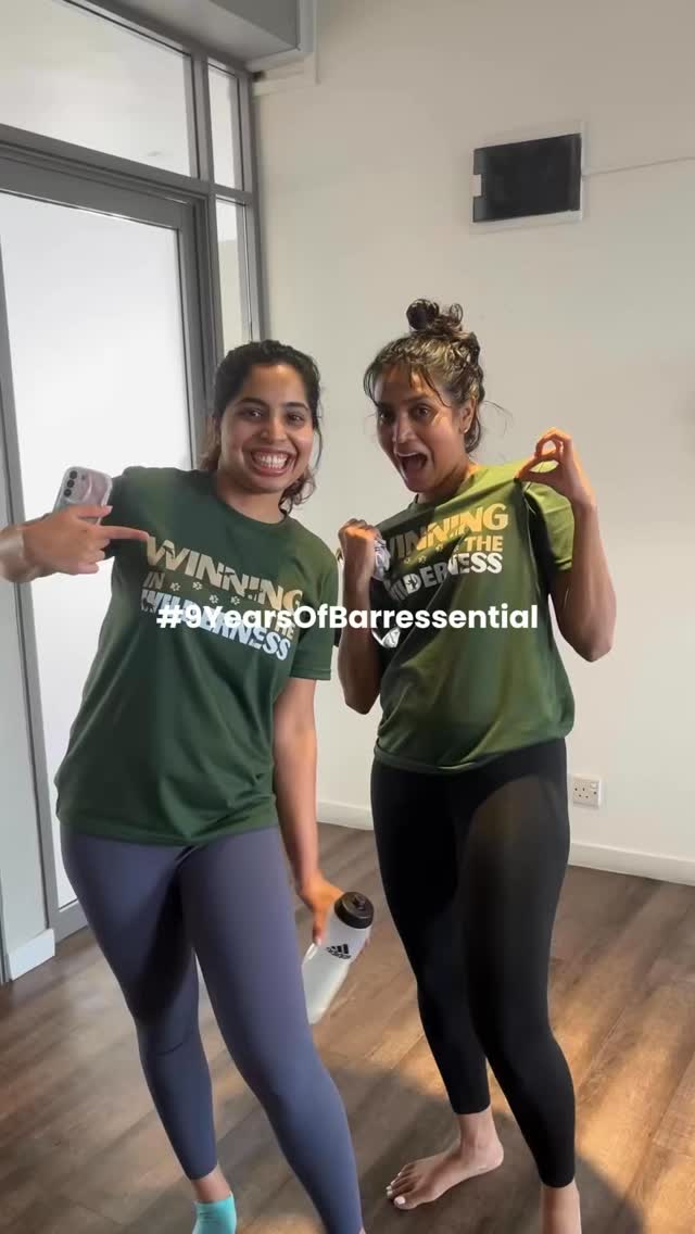 Today, we turn 9 🥹✨
And we truly wouldn’t be here without YOU!
Every class, every high five, every “I didn’t know I could do that” moment is what Barressential is built on.
Thank you for growing with us💜
#Barressential9 #9YearsOfBarressential