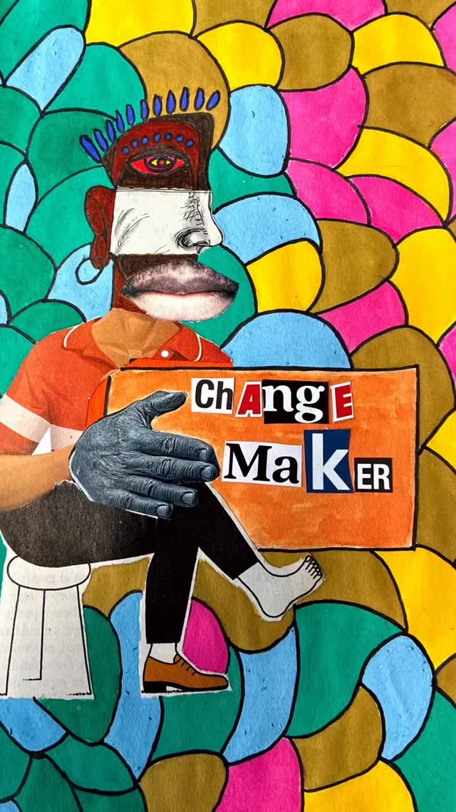 Change-makers aren’t just leaders. They’re neighbors, friends, and everyday people who care enough to get involved. Change doesn’t need permission — it needs people. “Change Maker” by @scribblism_art is a call to own your power, use your voice, and help shape something better. Let your voice and actions propel your society towards being a land of freedom for all those who inhabit it.