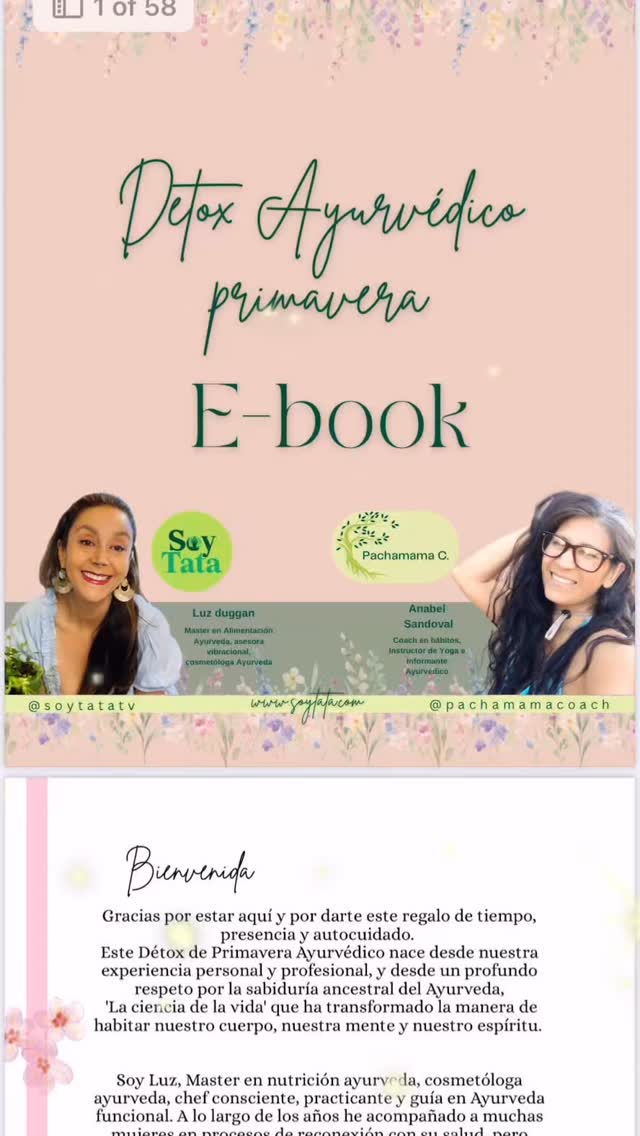 La primavera pasada entendí algo…🌼🌸🐝
No necesitaba hacer más
Necesitaba soltar más.
Soltar inflamación
Soltar pensamientos repetitivos
Soltar emociones que ya no me pertenecían
Y fue hay cuando el detox de primavera dejó de ser solo alimentación…y se convirtió en un ritual de regreso a mi.
No es solo limpiar el cuerpo.
Es crear un espacio interno para florecer
🌸🌼🐝🌸🫖⏰.
Las que ya empezaron lo sienten.
La energía cambia cuando decides cuidarte en serio.
Y tú cuéntame… 🌼que estás lista para soltar esta temporada?#āyurveda #latinasenusa #detox #motivacion #vidaconproposito