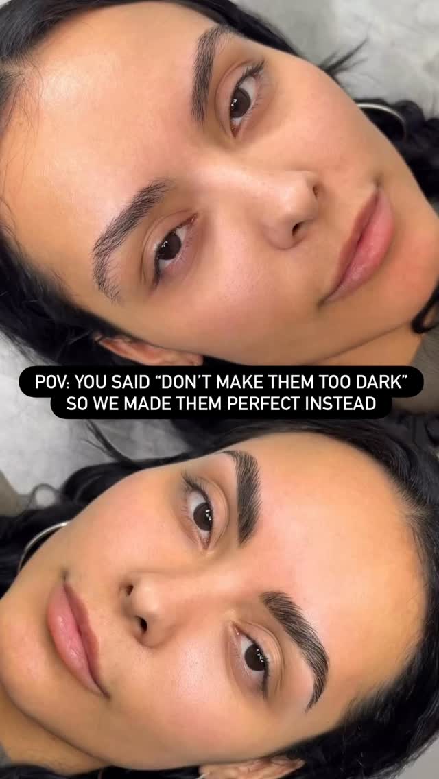 Brow laminations are perfect for anyone who wants fuller, fluffier, more defined brows without adding pigment or permanent makeup.
This treatment smooths and lifts the brow hairs so they sit in the direction we want, giving you a cleaner shape, more symmetry, and a naturally fuller look. Artist: Kathy Ele
⨠Great for sparse brows
⨠Great for unruly or downward-growing hairs
⨠Lasts about 6â8 weeks
Sometimes itâs not about making brows darker⌠itâs about making them work with your face.
Link in bio to book your lamination appointment.