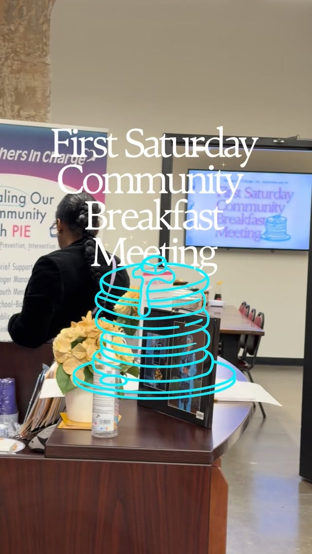 Saturday’s First Saturday Community Breakfast Meeting was a powerful reminder of what happens when community comes together with purpose. From meaningful conversations and shared resources to a room full of neighbors committed to change, the energy was real.
Thank you to everyone who joined us, broke bread with us, and continues to stand with Mothers In Charge as we work toward safer, stronger communities. The work continues, and we’re grateful to do it together