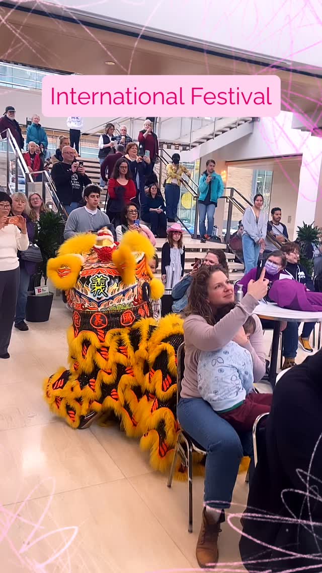 We had a great time at the International Festival today! Thank you to the @overturecenter , especially Karra, for making this event our favorite if the season! #liondance #internationalfestival #music #culture #madisonwi