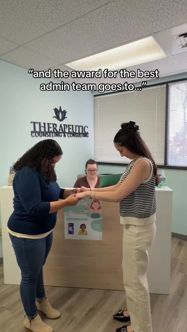We absolutely LOVE our admin team!!! They are so hardworking and kind! 🏆⭐️🤗
Call (804)-322-9955 to get connected!📞
#therapy #privatepractice #callus