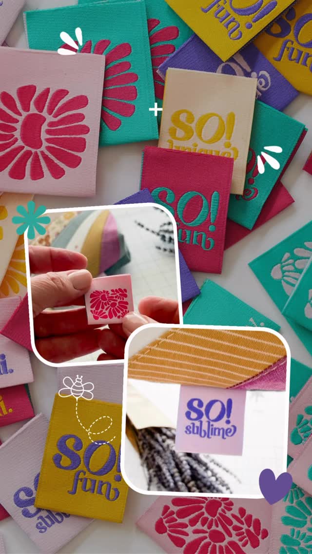 Hi friends! I have been so excited to share these with you. 🌼
This woven label collection is a collaboration between me and Steffi from @quiltwerke and it has been such a fun project from start to finish. We wanted something bright, cheerful, and a little bit playful - labels that make you smile when you see them tucked into a seam.
The blossoms feel bold and happy, and the tiny “hi.” and “hey.” labels are like a little greeting from your sewing.
They’re perfect for:
quilt bindings, zipper pouches, bag seams, garment side pips, knitted projects, handmade toys… honestly anything with a seam.
Because every handmade project deserves a little moment of joy. ✨
The Sublime Stitchery x Quiltwerke label collection is now available in the shop.
International customers, please get in touch for a competitive shipping rate 🩷
Which one would you sew into your next project first? 🌸
#meandsublimestitchery #sublimestitcherywovenlabels #quiltwerkelabel