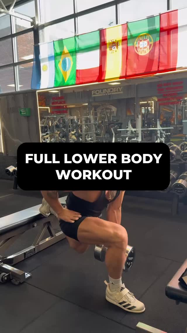 💾 SAVE THIS LEG DAY
🔥Leg day workout for combat athletes
✅ The goal: increase explosive power and hip mobility for higher kicks
🫡 Cleans
🫡 Sumo deadlifts
🫡 Bulgarian split squats
🫡 Lateral lunges
🫡 Nordic’s superset with Horizontal pallof press
🫡 Abduction superset with Adduction machine
🫡 Cossack squat
🫡 Kettlebell hip raises
🫡 ISO long lunge
🫡 Hip rotations
🫡 Cool down stretches
✅ Tailor the sets and reps to your own training
Want to become more explosive? START today. 4 face to face coaching spaces available @foundrygymhalesowen
#thevikingcoach #foundryhalesowen #foundry #halesowen #personaltrainer fitness gym workout strengthcoach strengthandconditioning legday combatsports