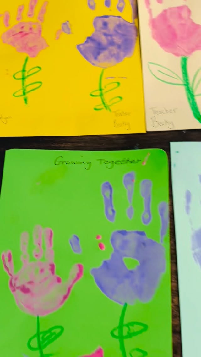 Growing together🌳A teacher guides, child discovers and together they bloom 🌸Every hand we hold today shapes the future tomorrow 💕#preschool #montessoripreschool #playgroup #toddler #educator