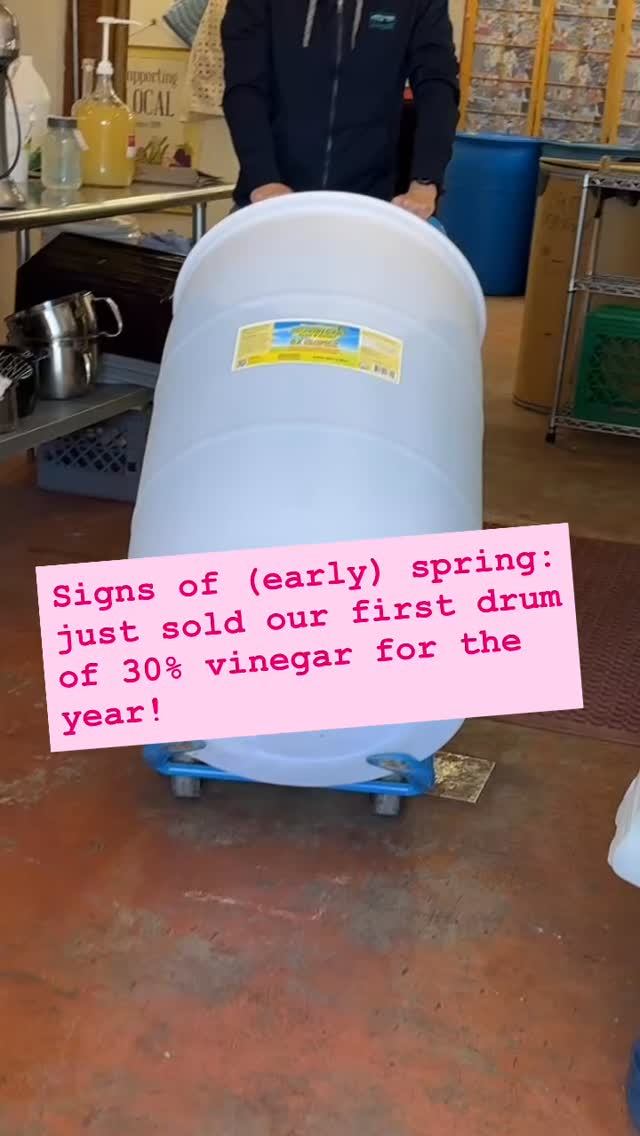 Vinegar season is here. Goatheads don’t stand a chance! Even if you don’t need a full 55 gallon drum, we do offer volume discounts.