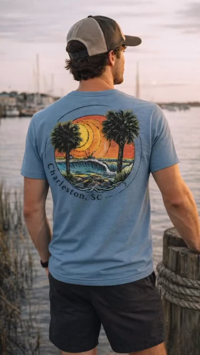 The sounds behind our Dream Day - Water Creature design. Check the link in our bio to shop our wide variety of designs 😎 #charlestonsc #mountpleasantsc #screenprinter @sweetgrassmercantile