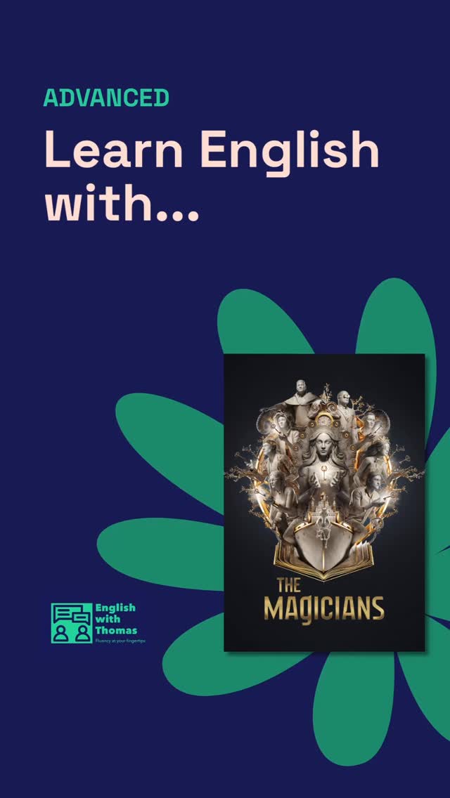 Quick advanced English practice with The Magicians!
Choose the word you hear.
#studytime #learnenglish #aprenderingles #advancedenglish #fantasy