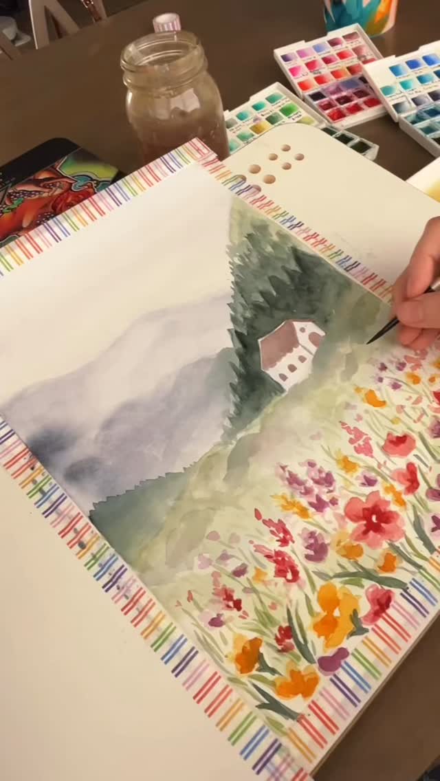 So excited to paint this art print that will be featured in my snail mail club launching soon! Follow along for more updates and behind the scenes posts.
#snailmail #mailclub #printclub #watercolorart #paintingprocess
