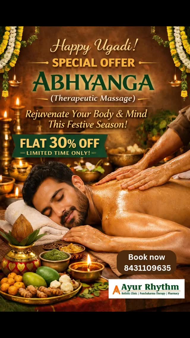 #holistichealing #ugadi #ayurveda #selfcarejourney