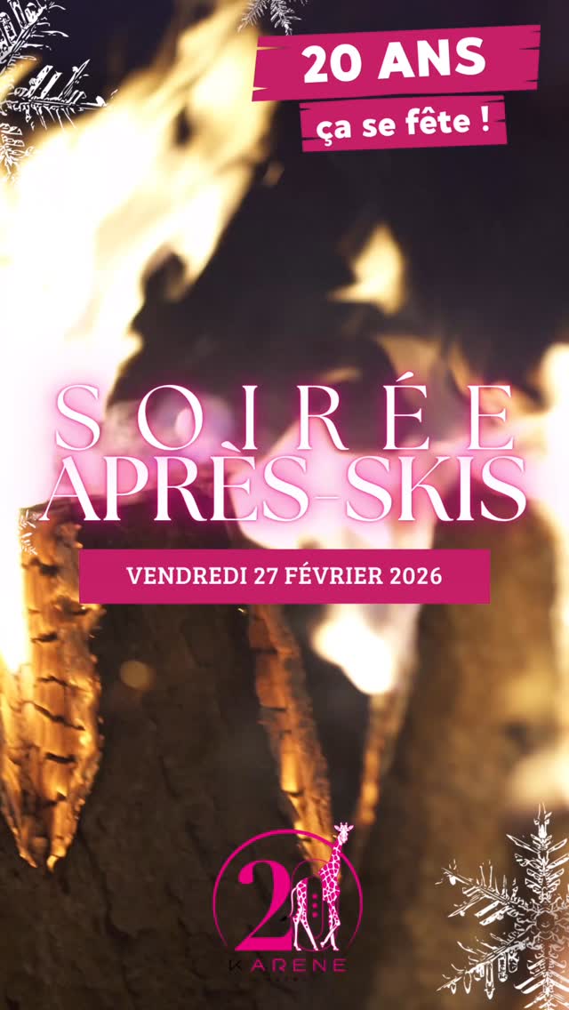 Les 20 Ans du Karene… Partie 1 ! 🤩
🎥Retour en vidéos sur la Soirée Après Skis 😉
Merci à vous tous pour l’énergie, la bonne humeur et les moments incroyables partagés ensemble.🥰
Vous avez lancé cette année d’anniversaire de la plus belle des façons.
Et l’aventure continue ! 🔥Rdv le vendredi 12 juin.
✨💥Les 20 ans du Karene ne font que commencer !😉🤩
🎥 @agmsphotography