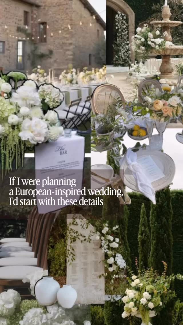 If you’re drawn to a European, Italian-inspired wedding but don’t know where to start, look at the details first.
The typography, the materials, the texture - these are the small choices that make a big impact on the feel of your wedding day.
If you’re looking for help bringing those details together, my inquiries are open for 2026 & 2027 brides 🤍