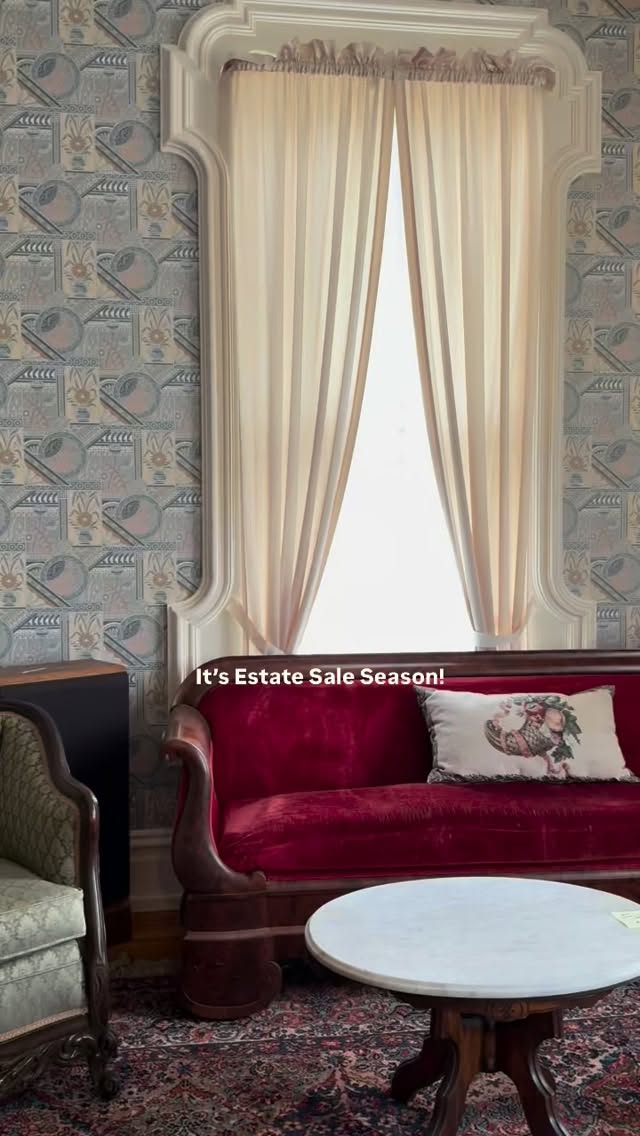 It’s officially estate sale season!!! This traditional Americana home is filled to the brim with one of a kind pieces with history, character, and charm 🧺
Don’t miss this incredible home’s estate sale this weekend, 3/19-3/22 from 9-3pm at 4268 Frederick Road Altamont, NY 12009. Happy hunting!
#estatesale #interiordesign #upstate #vintage #antique