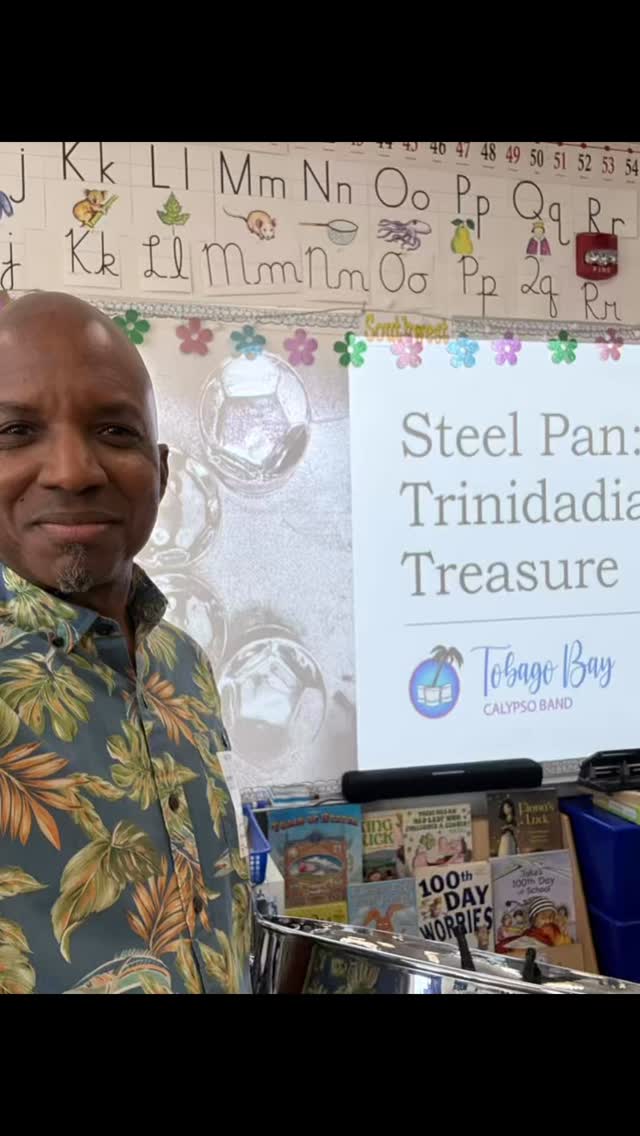 Had a great time yesterday teaching some amazing kids about the steel pan!
