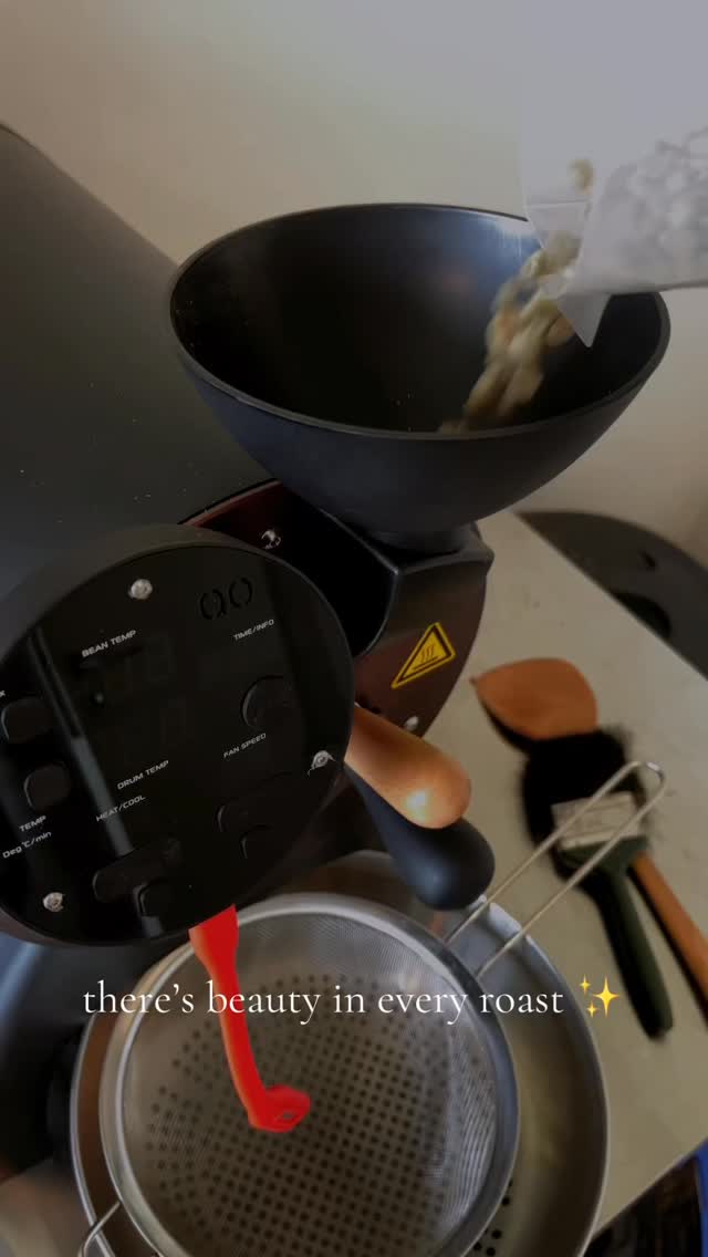 Every batch is roasted with intention and precision. This is how we do it at Roasted Rocks