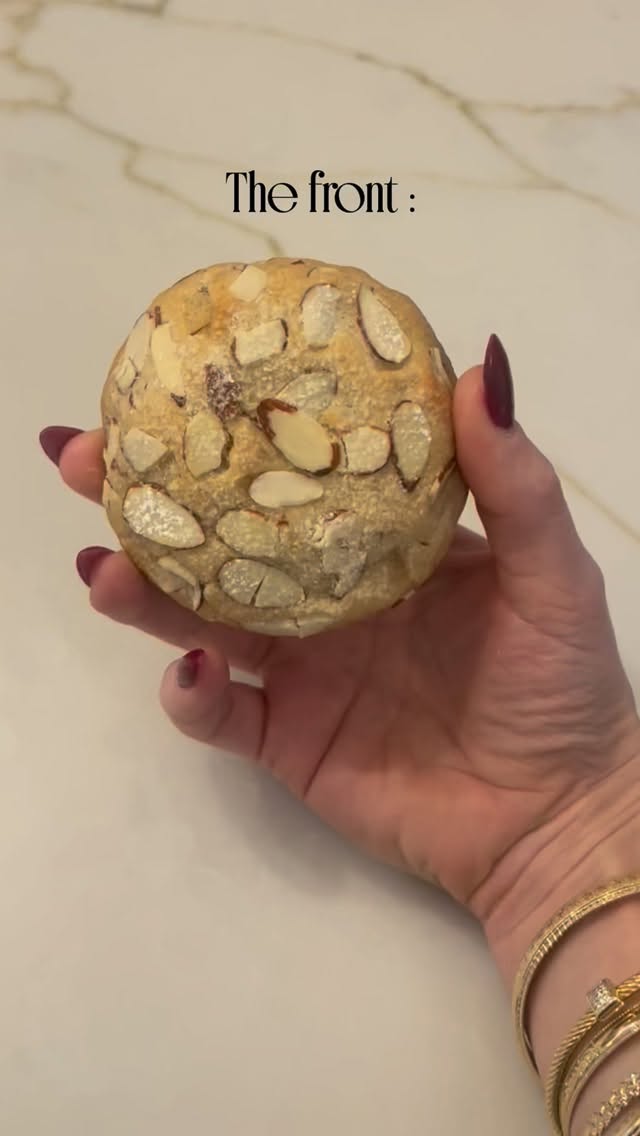 Introducing our new cookie of the week! The Frangipane Almond Croissant Cookie! #chef_jon_israel #smallbatchcookies #nycfoodie #koshereats