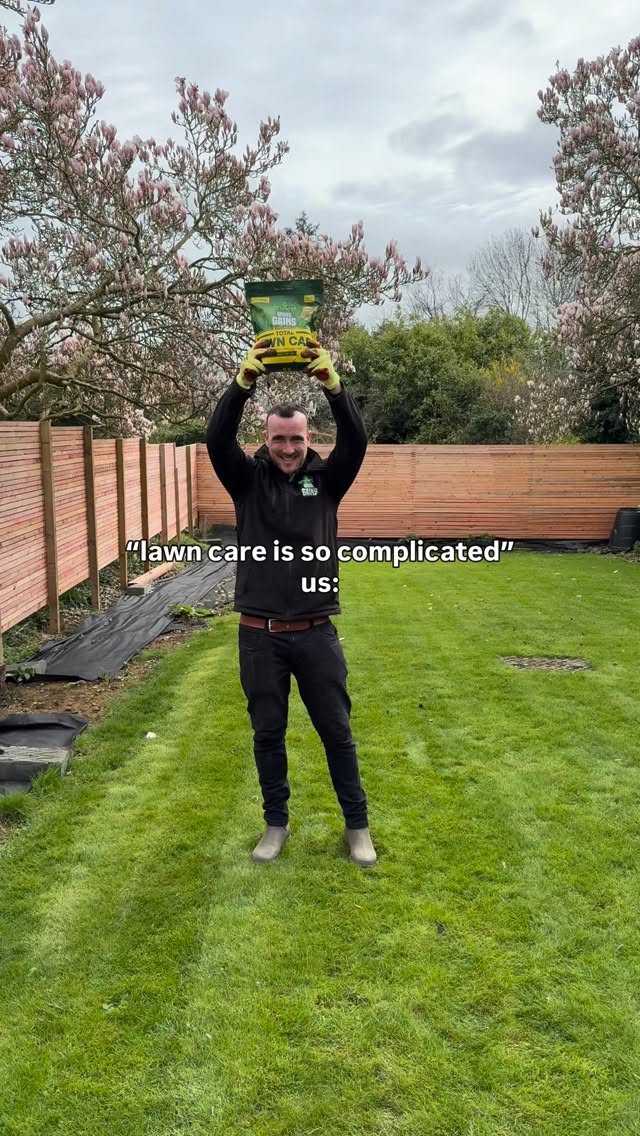 We understand that lawn care isn’t everyone’s thing, so that’s why we created Total Lawn Care. The easiest way to get a greener, thicker, healthier lawn.
Just one simple product that does it all. It is designed to feed grass, reduce moss and naturally suppress weeds without the use of chemical herbicides
Perfect for busy people, beginners, or anyone who wants a lush lawn without spending hours on it.
LawnCare | EasyLawnCare | GreenLawn | UKGardening | HealthyLawn