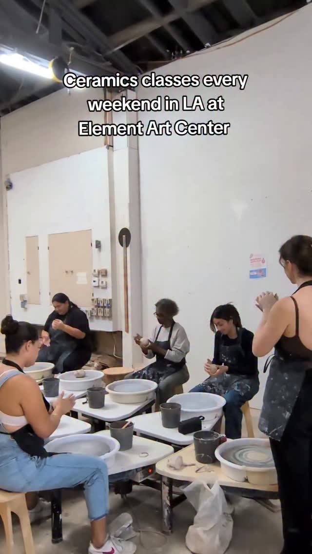Sign up online! Link in bio 🔗 #LA #ceramics #pottery #artlessons #thingstodoinla