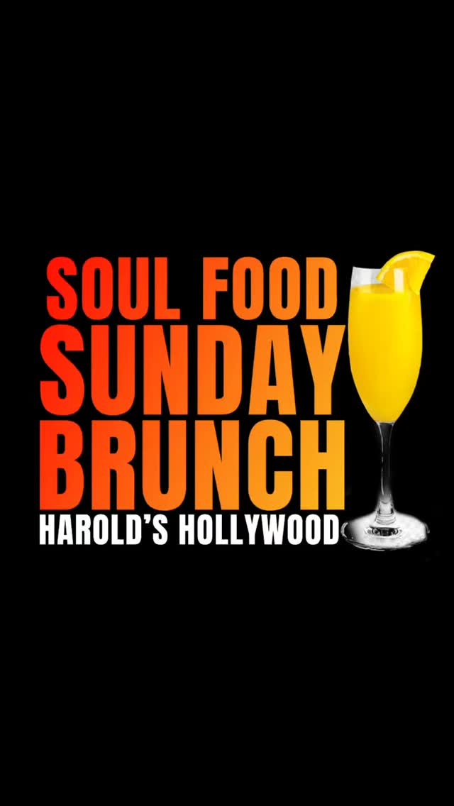 āļøALL ROADS LEAD TO HOLLYWOODāļø
SOUL FOOD BRUNCHš„š„³
š„Bottomless Mimosas
Vibes by @djkobeofficial
The #1 Soul Food Day Party in Hollywoodāļø
12pm - 6pm
Reserve your table! (Link in bio)
You already know where the party is!
š Haroldās Chicken
Chicagoās Famous Chicken & Mild Sauceā
š6523 Hollywood Blvd