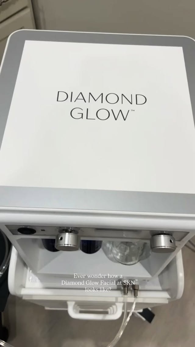Diamond Glow Facial - I often compare this to a dental cleaning appointment, because why would it be any different?
Our skin needs professional cleaning regularly to maintain deeper and proper cleanliness, dead skin layers off and overall skin health.
Not included in a Diamond Glow Facial are these services: Dermaplaning, Cryo, BioRePeel. Any of these add-ons can be added to your facial, please let us know in advance.