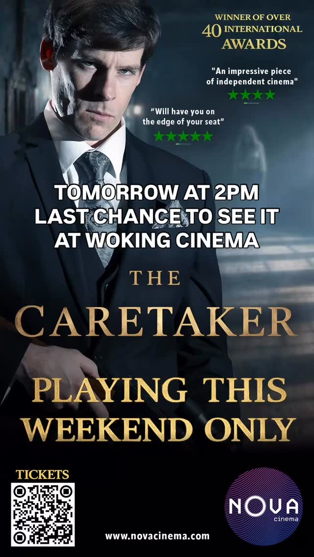2PM TOMORROW! Tickets - https://www.novacinema.com/movie/the-caretaker
