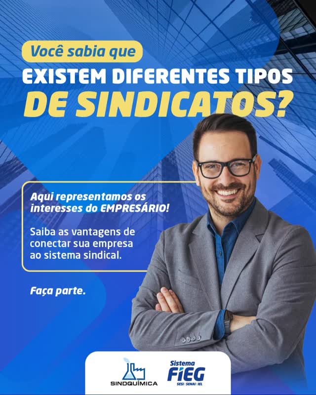 Isso mesmo, existe o sindicato patronal, que representa as EMPRESAS, como o seu negócio, e o sindicato laboral, que representa os trabalhadores.
Os sindicatos patronais integram o sistema FIEG e tem atuação essencial para proteger seus interesses, defender o setor produtivo, negociar convenções coletivas de trabalho, influenciar políticas públicas e promover desenvolvimento com competitividade.
💼 Fazer parte de um sindicato patronal é ter voz ativa, acesso a benefícios exclusivos, serviços estratégicos e uma rede de apoio que entende as dores e as oportunidades do seu setor.
📲 Quer saber mais? Fale no Sindquimica pelo WhatsApp (62) 98230-1812 ou acesse o nosso site (link na bio).
#SindquimicaGO#SistemaFIEG #SindicatoPatronal #ForçaEmpresarial #Associativismo IndústriaForte